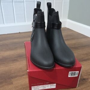 Henry Ferrera Black  Rain Booties
